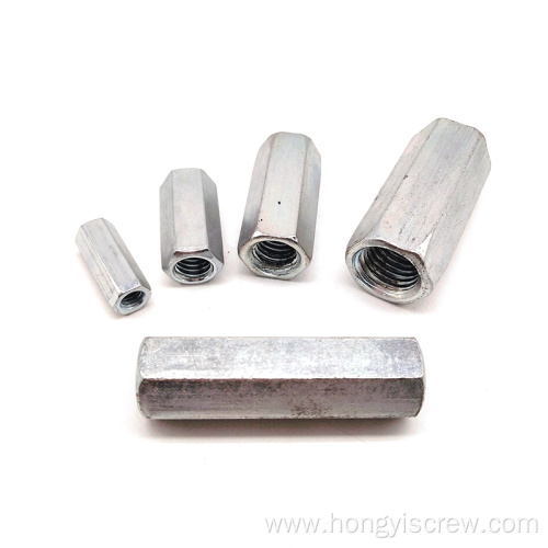 Stainless Steel Hex Fine Thread Coupling Nuts